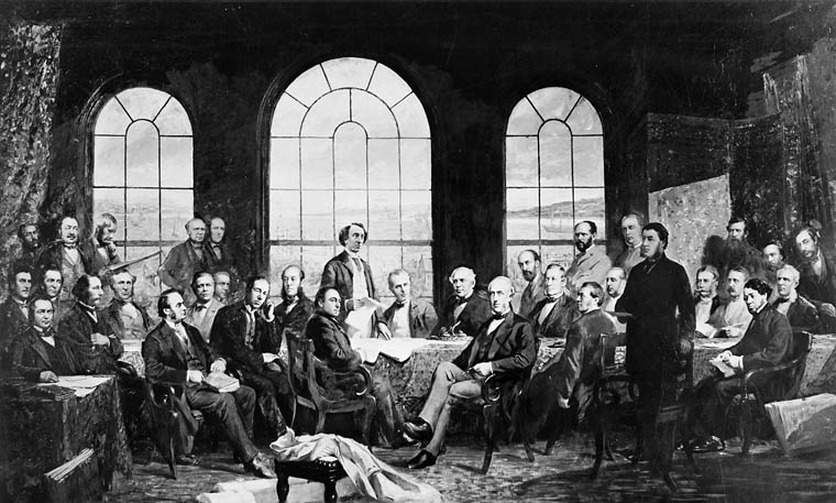 Fathers of Confederation by Rex Woods