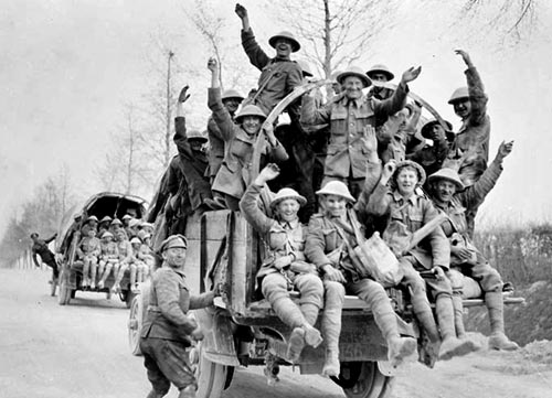 Canadian Soldiers after Vimy