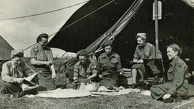 Canadian nurses from Casualty Clearing Station #2 in Normandy